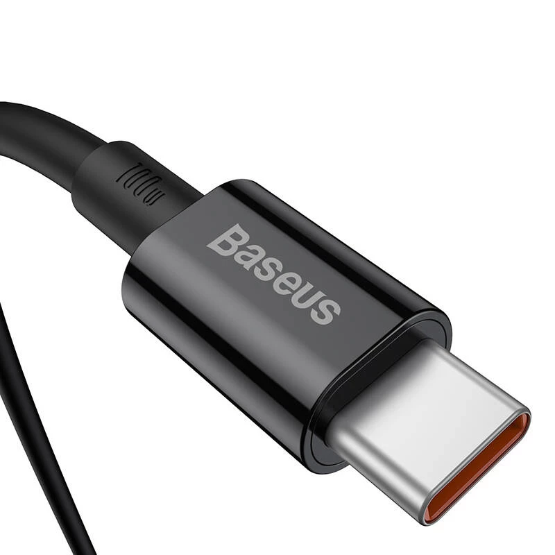 Baseus Superior USB-C auf USB-C Kabel 1m Schwarz 100W Schnellladung & Datensynchronisation