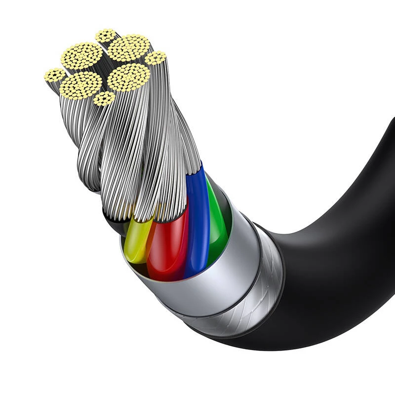 Baseus Superior USB-C auf USB-C Kabel 1m Schwarz 100W Schnellladung & Datensynchronisation