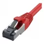 Synergy21 Patchkabel RJ45, CAT8.1 2000MHz, 0,15m, Rot, S-STP (S/FTP), TPE/LSZH (SuperFlex), AWG26