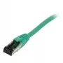 Synergy21 Patchkabel RJ45, CAT8.1 2000MHz, 0,15m, Grün, S-STP (S/FTP), TPE/LSZH (SuperFlex), AWG26