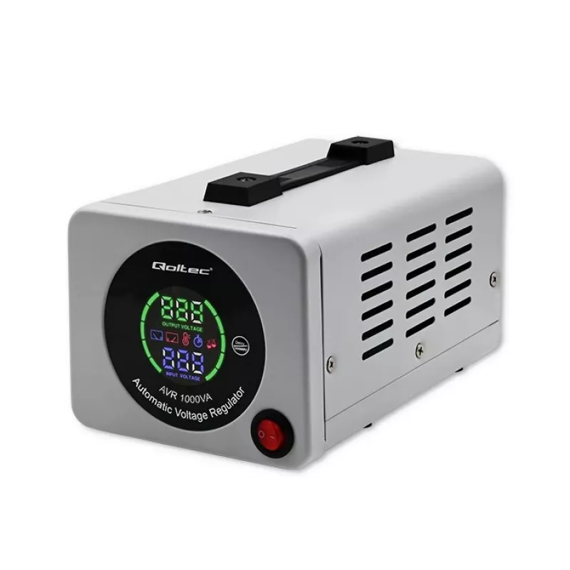 Qoltec 50723 Automatic Voltage Stabilizer AVR 1000VA