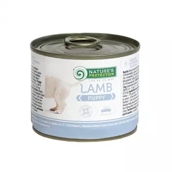 NATURE'S PROTECTION Puppy Lamm - Nassfutter für Welpen - 200 g