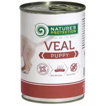 NATURE'S PROTECTION Puppy Veal Nassfutter für Welpen 400 g