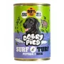 DOBRY PIES Surf & Turf Forelle und Wildschwein Nassfutter für Hunde 400g