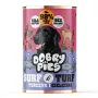 DOBRY PIES Surf & Turf Thunfisch und Kalb Nassfutter für Hunde 400g