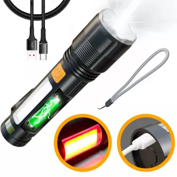 Extralink EFL-1138 Wili LED-Taschenlampe, wiederaufladbarer Akku, 700 lm