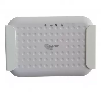 ALLNET Wandhalterung für ALL-BM200 VDSL2 Bridge Modem (Schwarz, mit Diebstahlsicherung)