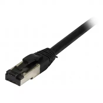 Synergy21 Patchkabel RJ45, CAT8.1 2000MHz, 2m, Schwarz, S-STP (S/FTP), TPE/LSZH (SuperFlex), AWG26