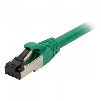 Synergy21 Patchkabel RJ45, CAT8.1 2000MHz, 2m, Grün, S/FTP, TPE/LSZH SuperFlex, AWG26
