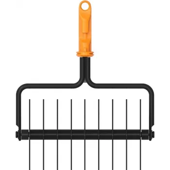 Fiskars QuikFit Stiel 156 cm Aluminium Schwarz Orange Silber