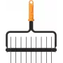 Fiskars QuikFit Stiel 156 cm Aluminium Schwarz Orange Silber