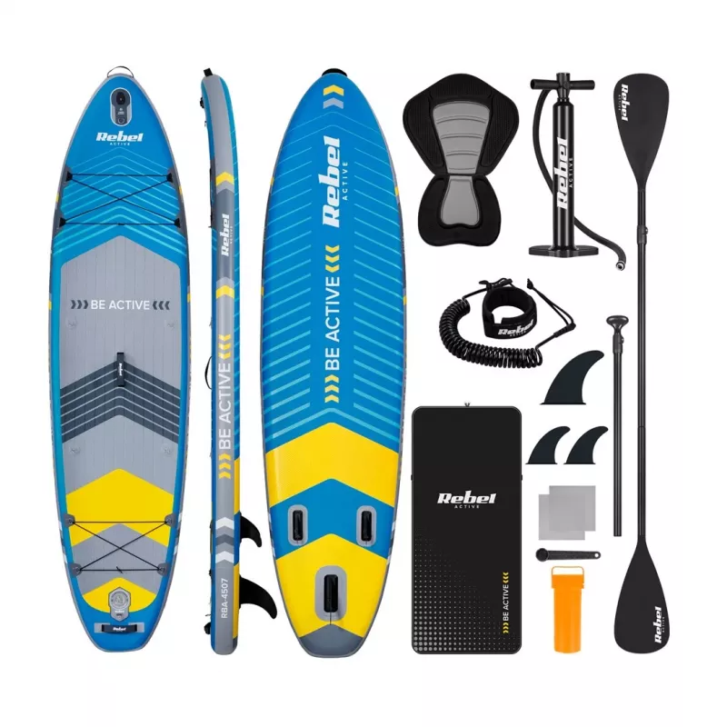 REBEL ACTIVE RBA-4507 Inflatable SUP Board - Blue