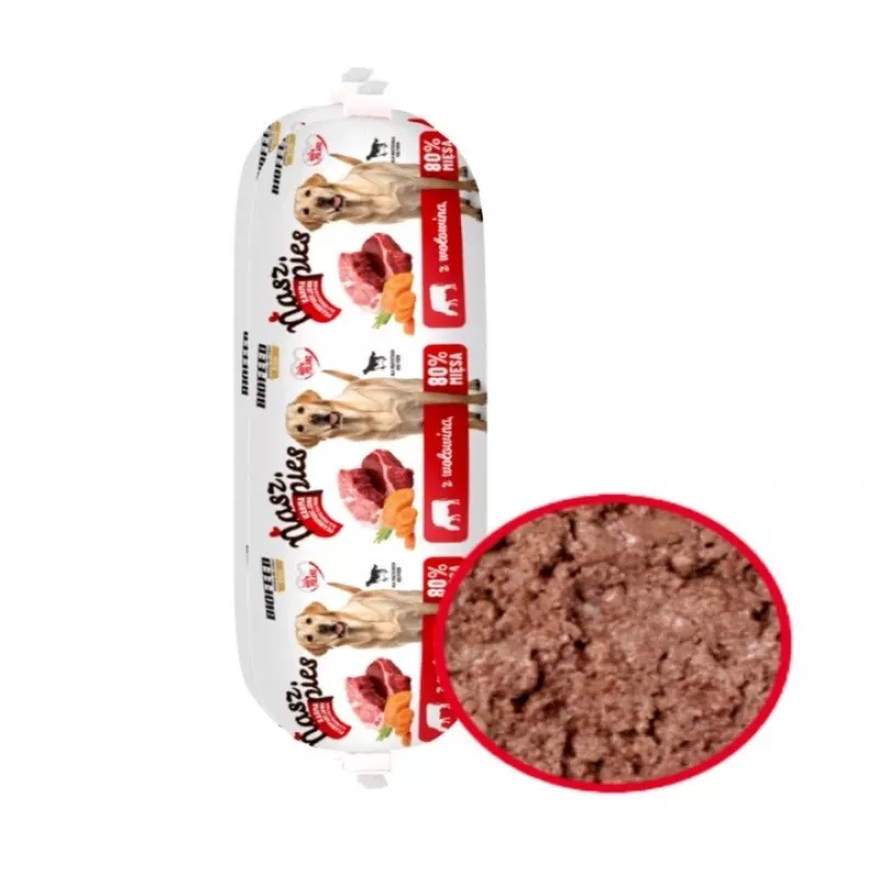 BIOFEED Nasz Pies Beef Loaf Hundefutter 1 kg