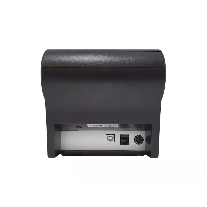 Equip 58/80mm Thermodrucker für POS-Quittungen mit automatischem Schneidwerk, USB/Bluetooth/WiFi/Kassenladenanschluss, Schwarz