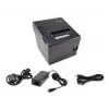 Equip 58/80mm Thermodrucker für POS-Quittungen mit automatischem Schneidwerk, USB/Bluetooth/WiFi/Kassenladenanschluss, Schwarz