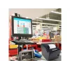 Equip 58/80mm Thermodrucker für POS-Quittungen mit automatischem Schneidwerk, USB/Bluetooth/WiFi/Kassenladenanschluss, Schwarz