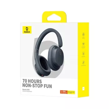Baseus Bowie D05 Kabelloser Over-Ear-Kopfhörer Bluetooth 5.3 - Schwarz