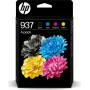 HP 937 Original Tintenpatrone 4er-Pack (Schwarz, Cyan, Magenta, Gelb)