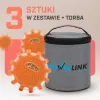 EXTRALINK Smartlife LED Road Flare 3-Pack mit Tragetasche