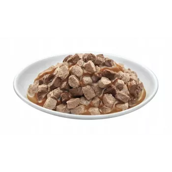 PREVITAL Mega Box Kalb, Lachs, Leber, Huhn - Nassfutter für Katzen - 40x100g