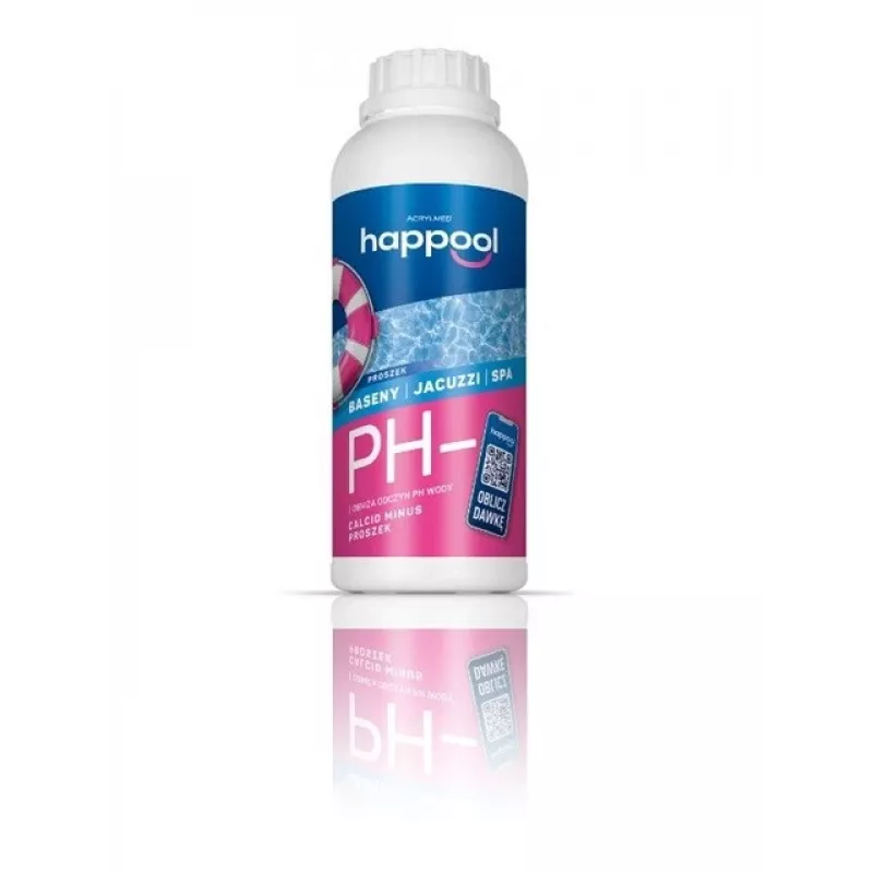 Acrylmed CALCID MINUS Pulver zur Senkung des pH-Werts von Schwimmbadwasser, 1 kg