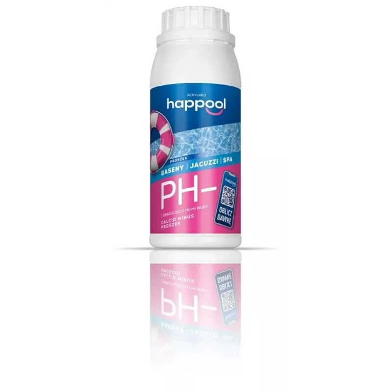 Acrylmed CALCID MINUS Pulver zur Senkung des pH-Werts von Wasser, 0,5 kg