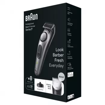 Braun BT7420 Barttrimmer - All-in-One-Trimmer - Schwarz/Grau