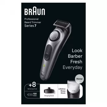 Braun BT7420 Barttrimmer - All-in-One-Trimmer - Schwarz/Grau