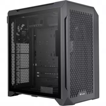 Thermaltake CTE C700 Air Mid Tower E-ATX Gehäuse mit gehärteter Glasscheibe Schwarz
