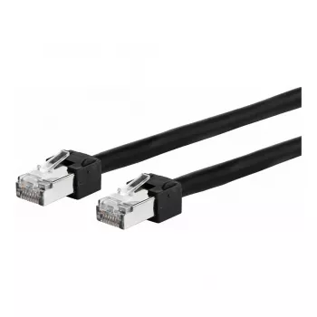METZ CONNECT Ultraflex500 Cat.6 SFTP Patchkabel RJ-45 (M) zu RJ-45 (M) 3,0m Schwarz