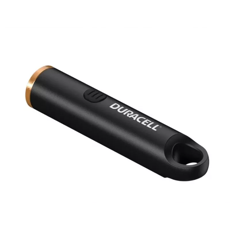 Duracell DK100R Schlüsselleuchte 100 Lumen Wiederaufladbar Schwarz