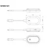 Bluechip Wireless Display Dongle HDMI (NWD6000) USB-C (DP Alt Mode) zu HDMI mit USB-A-Stromversorgung