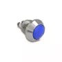Delock Drucktaster 12 mm 2 x Schraubanschluss Blau