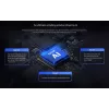 EZVIZ HP7 Pro 4K IP Video-Türsprechanlagen-Kit mit 7-Zoll-Touchscreen-Monitor, Wi-Fi 6, Handflächenscanner, Gesichtserkennung, RFID, IP65-Türstation