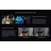 EZVIZ HP7 Pro 4K IP Video-Türsprechanlagen-Kit mit 7-Zoll-Touchscreen-Monitor, Wi-Fi 6, Handflächenscanner, Gesichtserkennung, RFID, IP65-Türstation