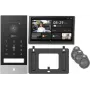 EZVIZ HP7 Pro 4K IP Video-Türsprechanlagen-Kit mit 7-Zoll-Touchscreen-Monitor, Wi-Fi 6, Handflächenscanner, Gesichtserkennung, RFID, IP65-Türstation