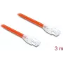 Delock RJ45 Netzwerkkabel Cat.8.1 S/FTP 3 m bis zu 40 Gbps Orange (81182)