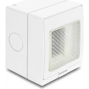 Delock Easy 45 Aufputzgehäuse IP55 wasserdicht 1 Port (81622)