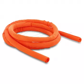 Delock Selbstschließender Kabelschutzschlauch 2 m x 19 mm Orange