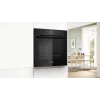 BOSCH HBG571EB4 Einbaubackofen, Schwarz, 71 L, Pyrolytische Selbstreinigung, 7 Heizarten