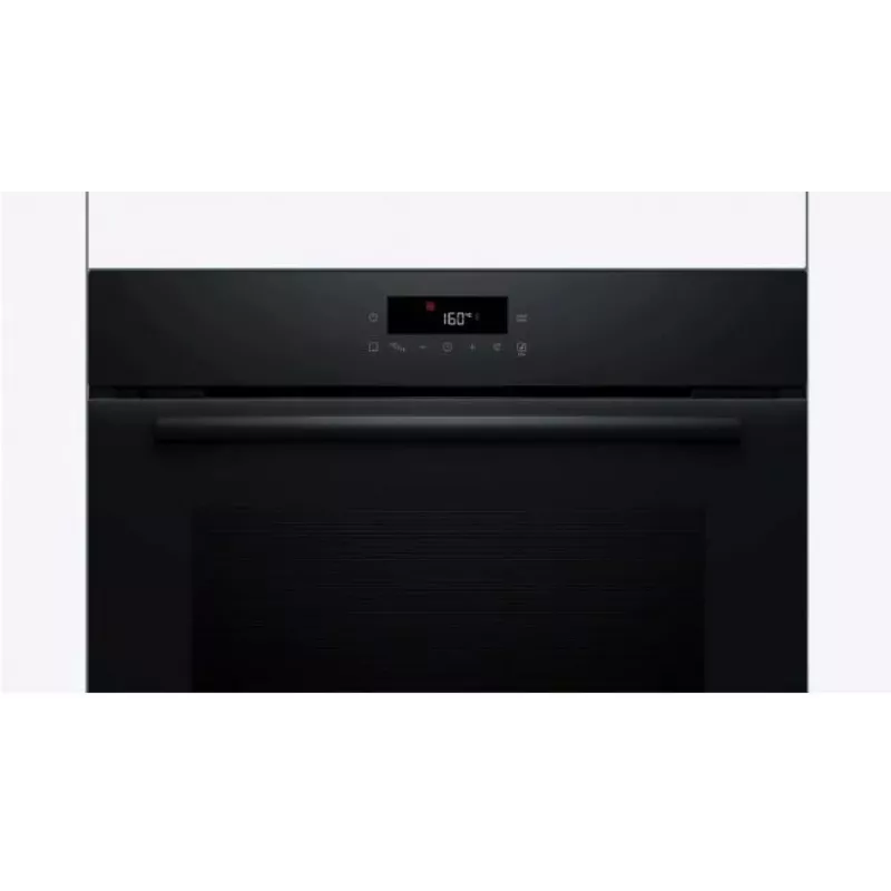 BOSCH HBG571EB4 Einbaubackofen, Schwarz, 71 L, Pyrolytische Selbstreinigung, 7 Heizarten