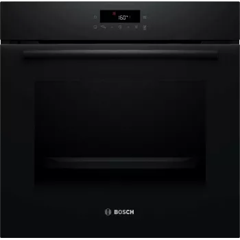 BOSCH HBG571EB4 Einbaubackofen, Schwarz, 71 L, Pyrolytische Selbstreinigung, 7 Heizarten