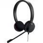 Jabra Evolve 20 MS Stereo USB-C On-Ear Headset mit Noise-Cancelling-Mikrofon, Schwarz