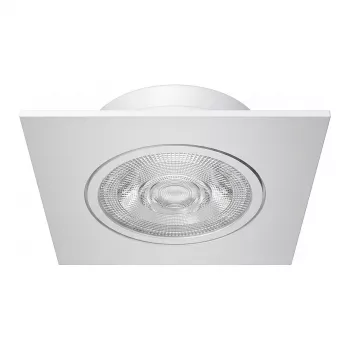 Synergy 21 LED-Einbaudeckenspot Helios Weiß - Quadratisch + Schwenkbar - Neutralweiß