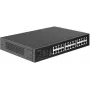 LogiLink 19-Zoll Netzwerk-Switch 24 Ports Gigabit Unmanaged Schwarz