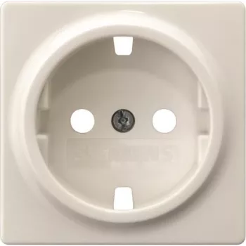 Siemens 5UH1044 Steckdosenabdeckung ohne Einsatz 55x55mm Titanweiß (DELTA miro)
