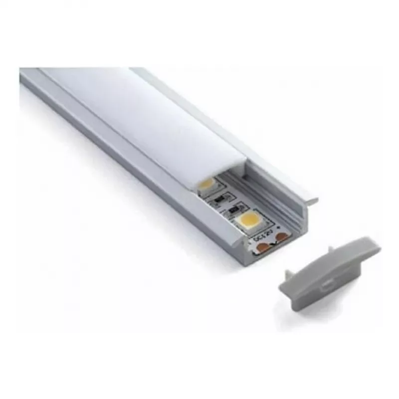 Synergy 21 LED U-Profil 200cm Weiß ALU001-R