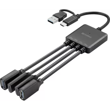 Sandberg USB-C/A to 2A+2C Splitter (136-81)
