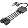 Sandberg USB-C/A to 2A+2C Splitter (136-81)