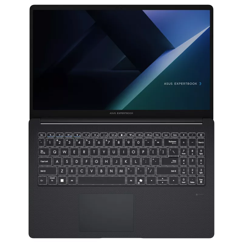 ASUS ExpertBook B1 B1503CVA-S79180 15,6 Zoll Full HD IPS Laptop, Intel Core 7 150U, 16GB DDR5, 256GB SSD, FreeDOS, Deutsche Tastatur, Star Black